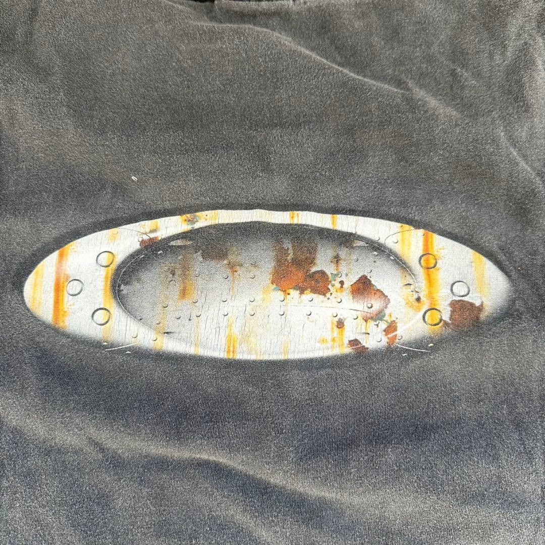 90s oakley tシャツ　赤タグ