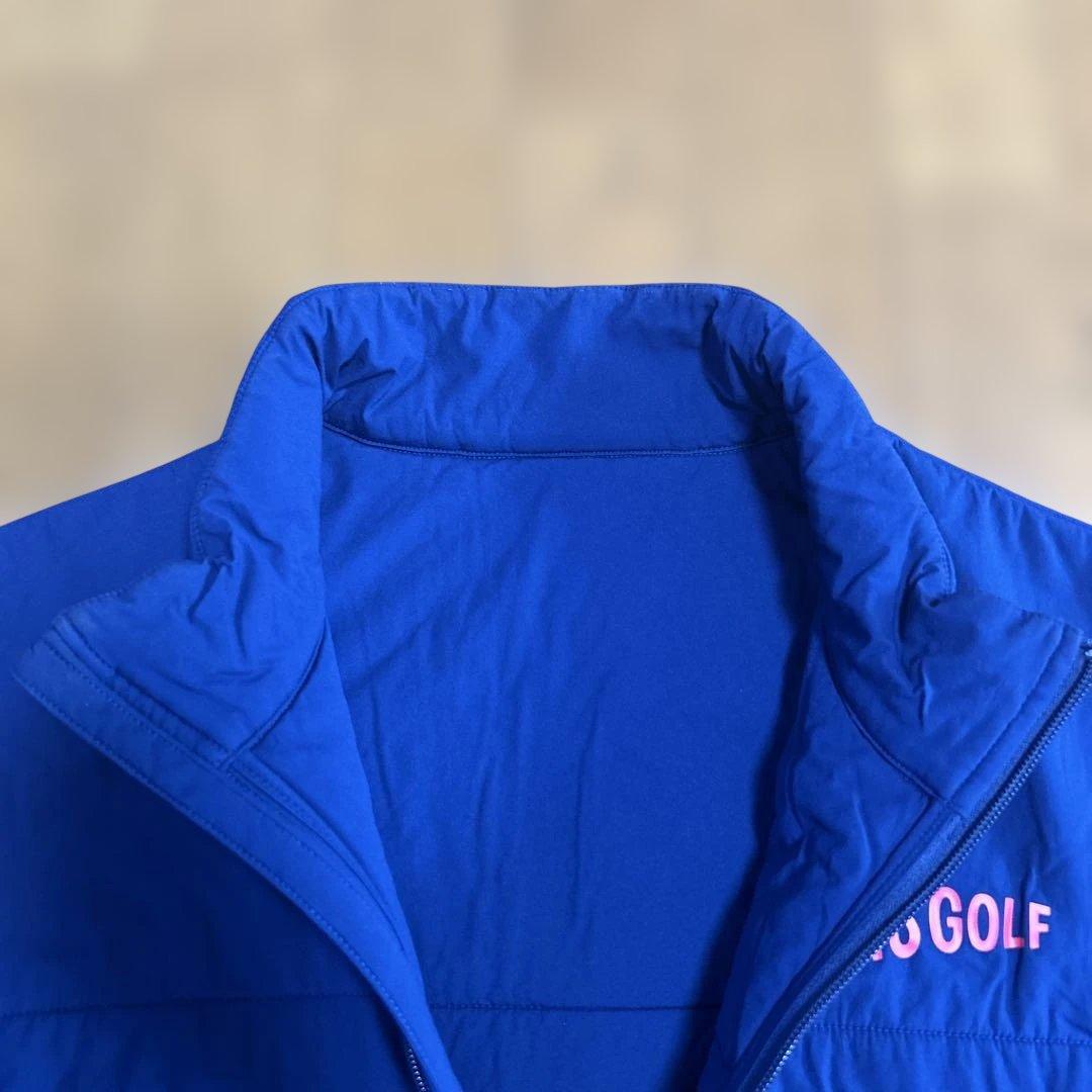ビームスゴルフ　BEAMS GOLF フルジップジャケット XL ネイビー