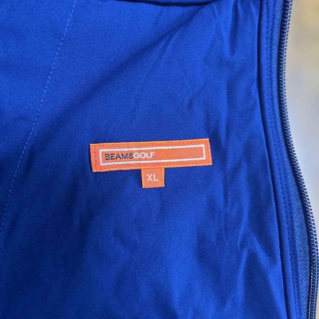 ビームスゴルフ　BEAMS GOLF フルジップジャケット XL ネイビー