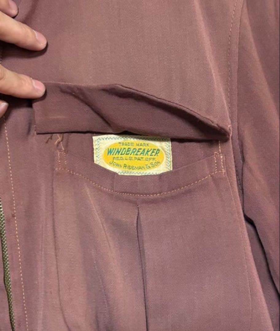 1950s 50s vintage ギャバジン　ジャケット　ロカビリー　ギャバ
