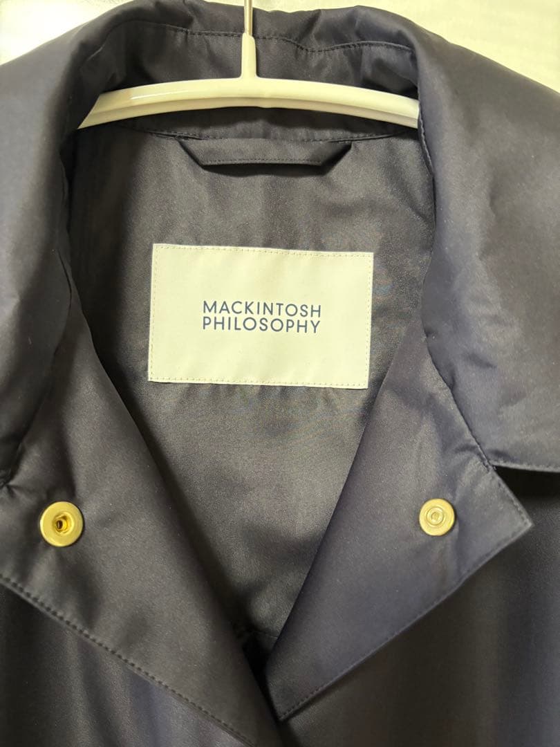 MACKINTOSH PHILOSOPHYフード取り外し可能 スプリングコート