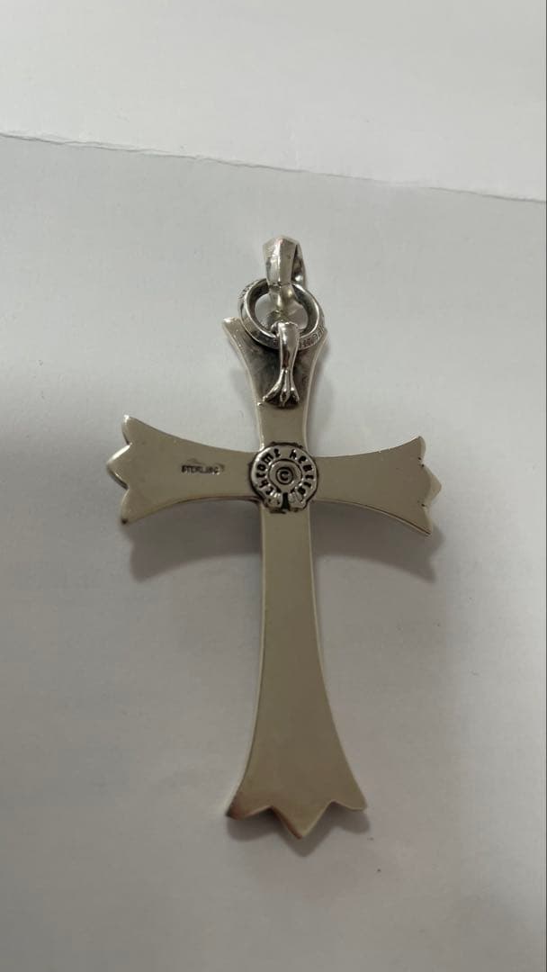 Chrome Hearts クロムハーツ ラージクロスwithベイル インボイス