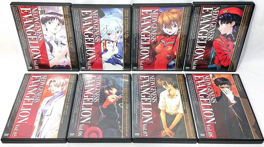 新世紀エヴァンゲリオン【DVD】全8巻 + 劇場版6作品セット