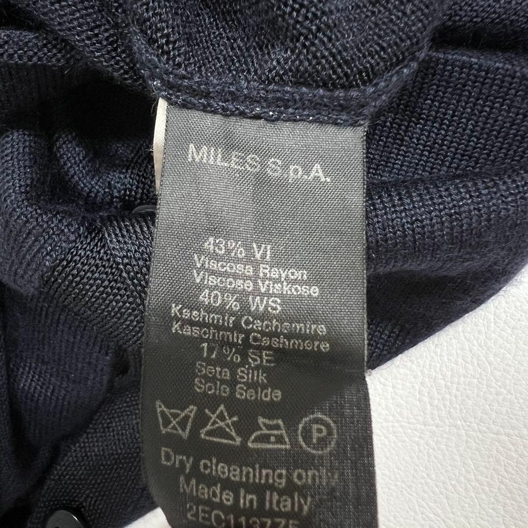 良品　GIORGIO ARMANI アルマーニ　ニットカーディガン　カシミヤ　絹