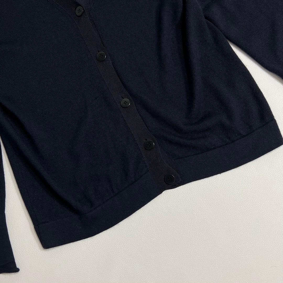 良品　GIORGIO ARMANI アルマーニ　ニットカーディガン　カシミヤ　絹