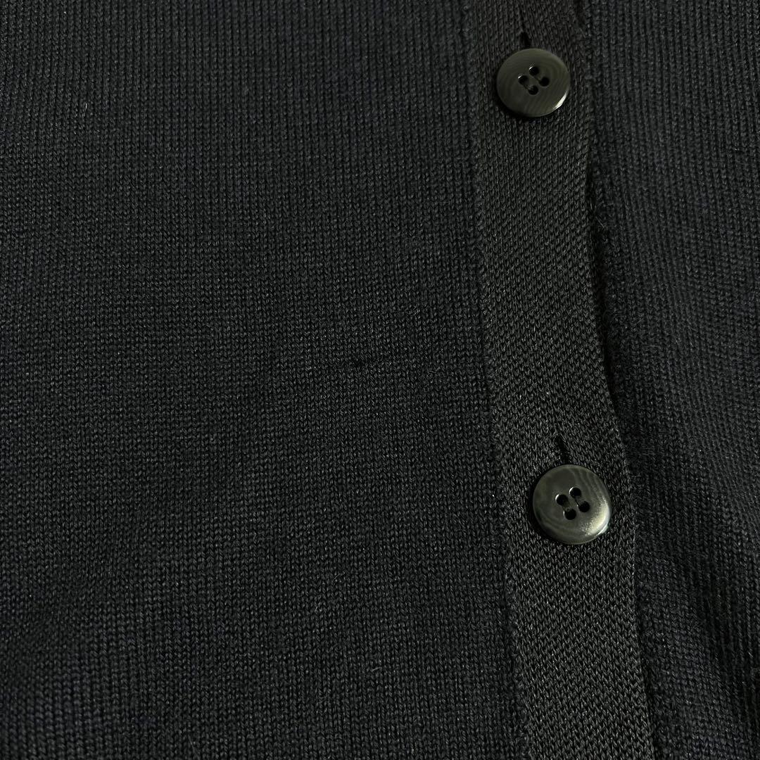 良品　GIORGIO ARMANI アルマーニ　ニットカーディガン　カシミヤ　絹