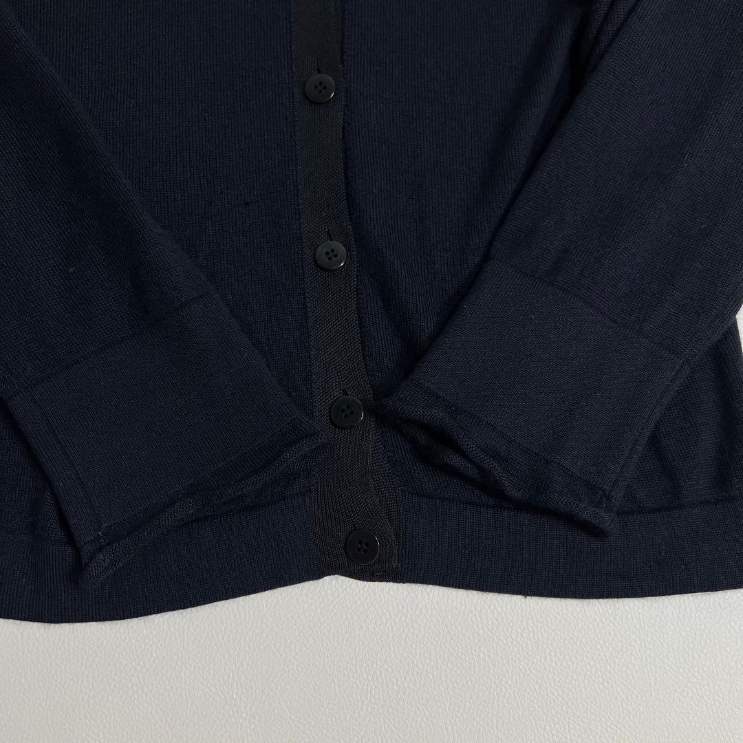 良品　GIORGIO ARMANI アルマーニ　ニットカーディガン　カシミヤ　絹