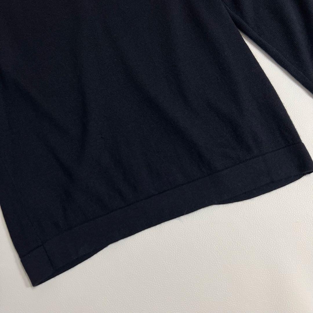 良品　GIORGIO ARMANI アルマーニ　ニットカーディガン　カシミヤ　絹