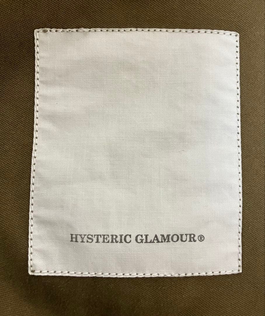 Hysteric glamourカーキ フード付きミリタリージャケット