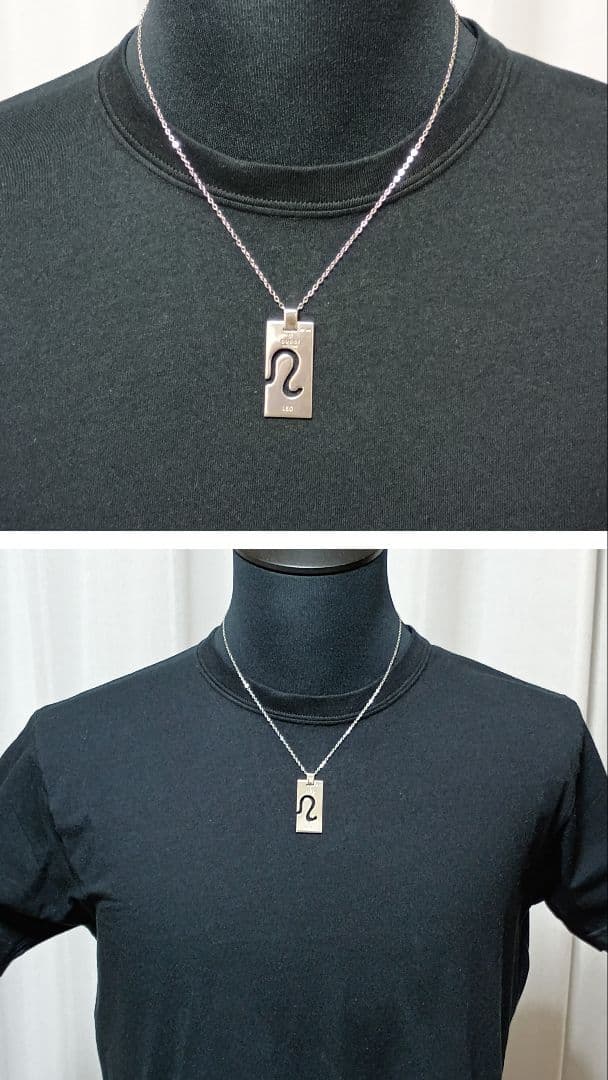 GUCCI 獅子座 LEO 星座 ネックレス 50cm SILVER925