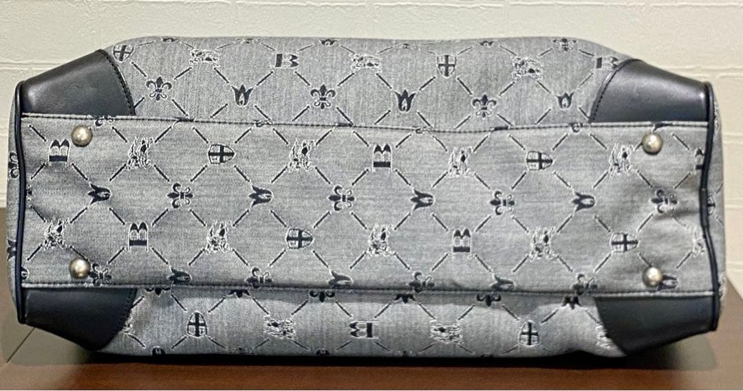 (美品)バーバリー ブラックレーベル ボストンバッグ BURBERRY