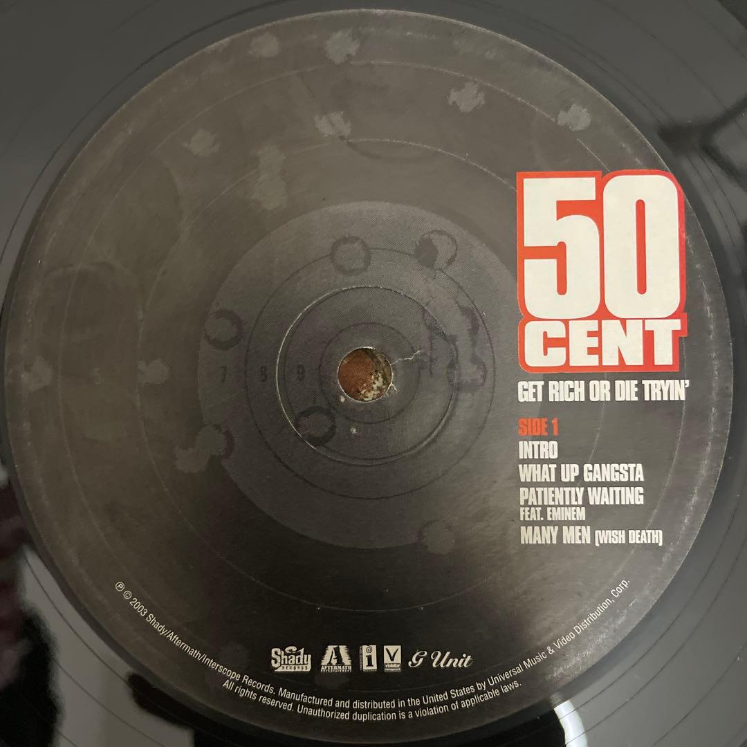 激レア盤★50 Cent Get Rich Or Die Tryin' レコード