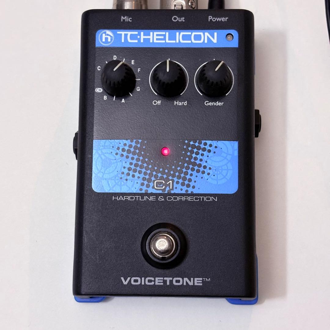 TC-Helicon VoiceTone C1 【動作確認済】純正アダプター付