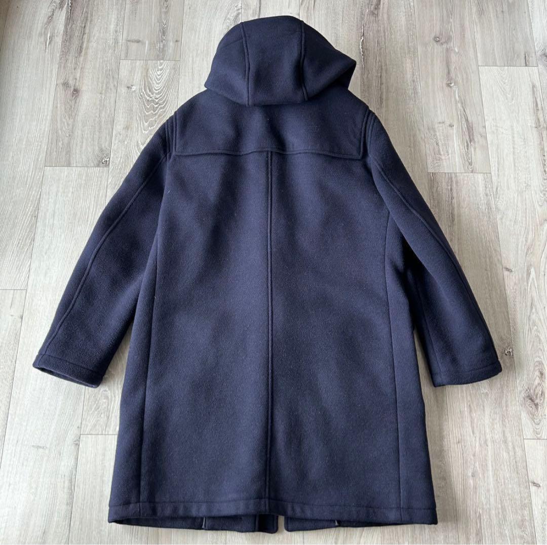 BROOKS BROTHERS ダッフルコート ネイビー L ブラックウォッチ