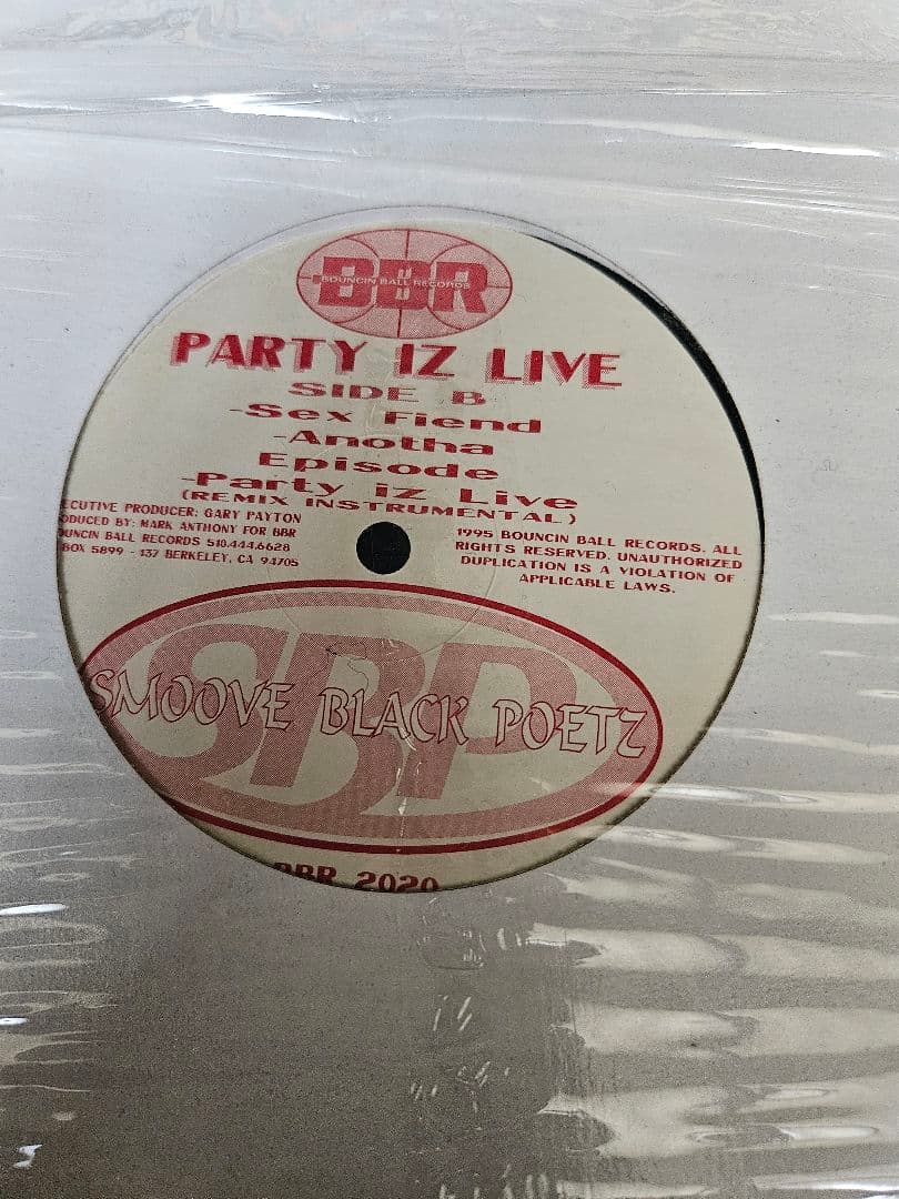洋楽 SMOOVE BLACK POETZ PARTY IZ LIVE