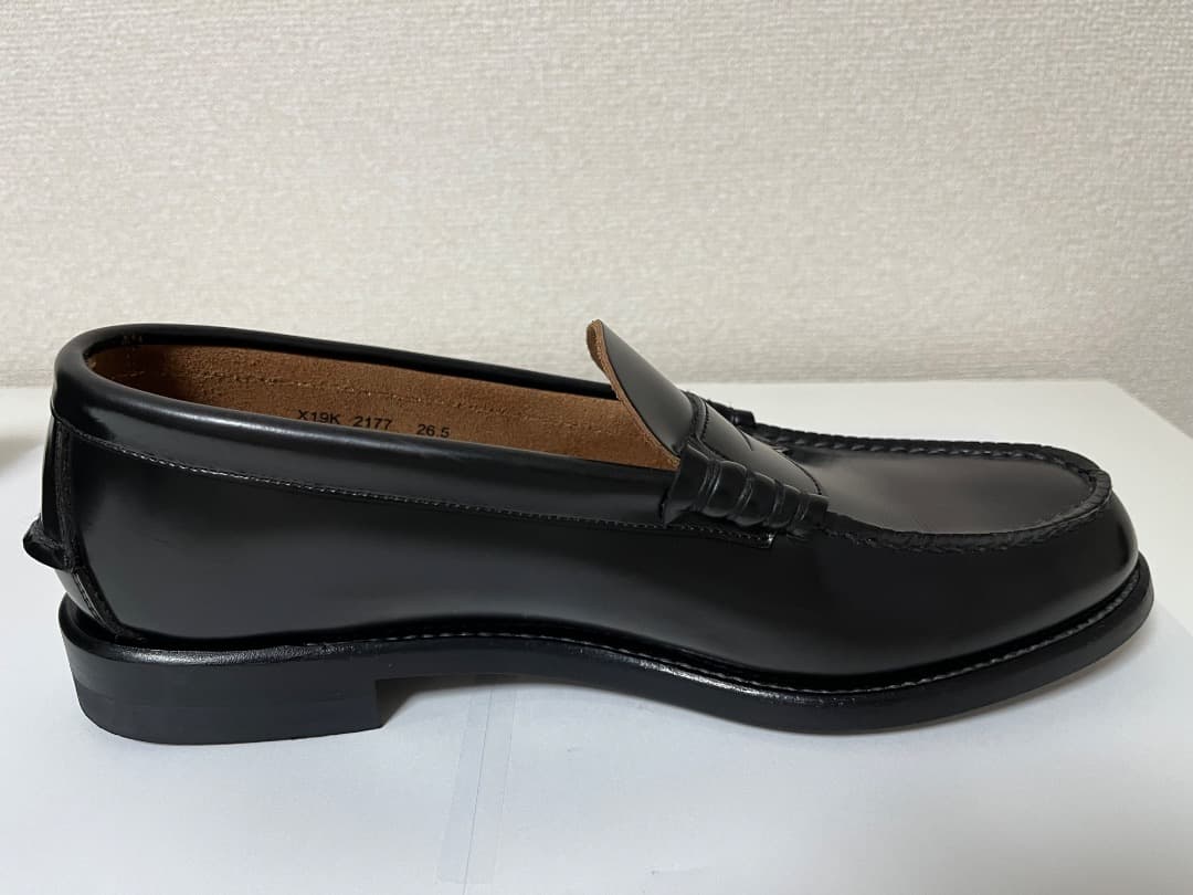【美品】REGAL リーガル ローファー 2177 ブラック 黒
