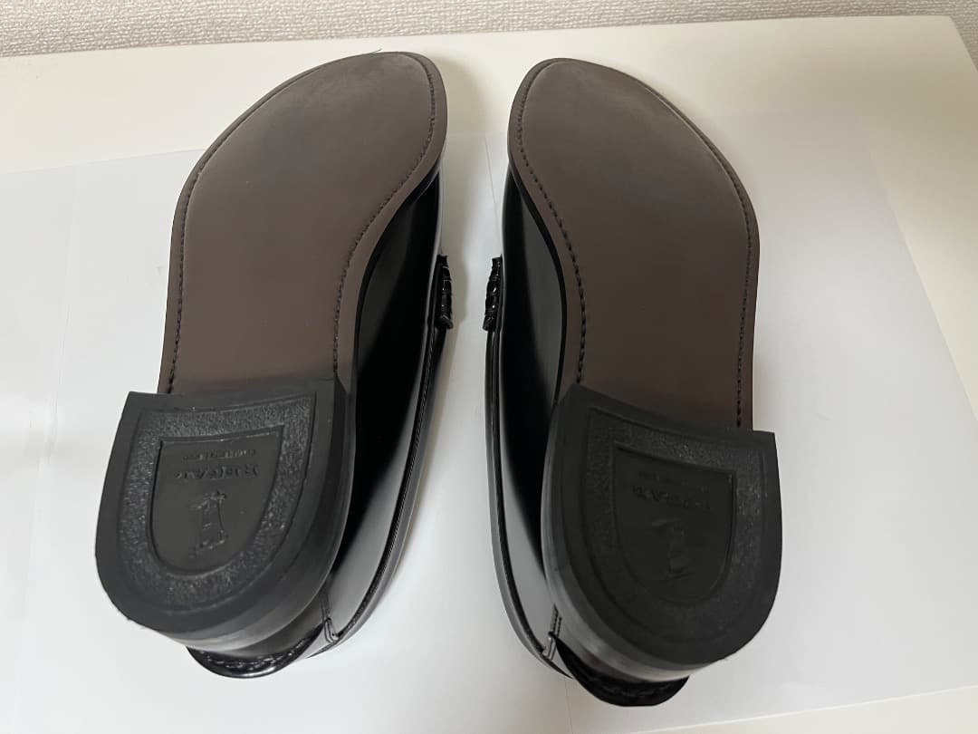 【美品】REGAL リーガル ローファー 2177 ブラック 黒