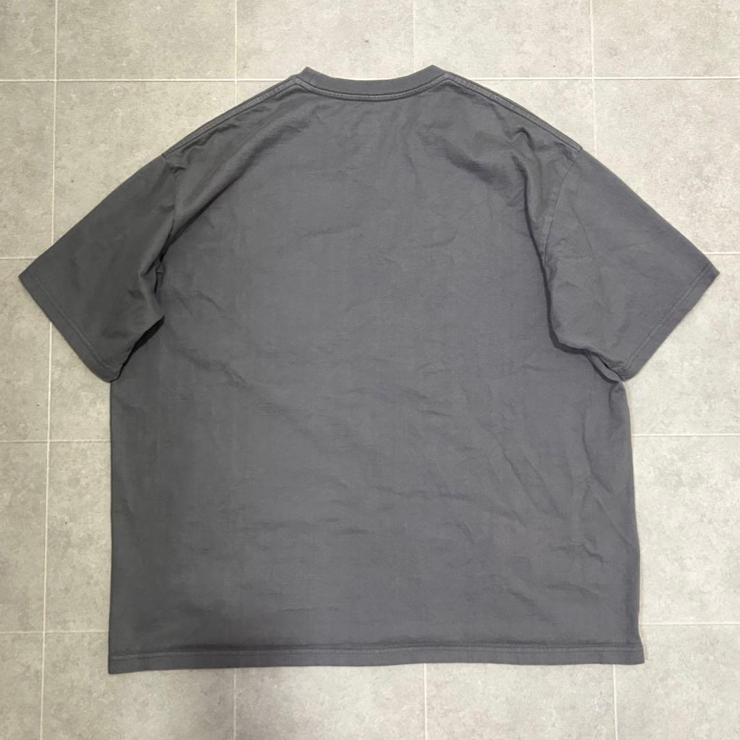 Graphpaper S/S Oversized Pocket Tee グレー