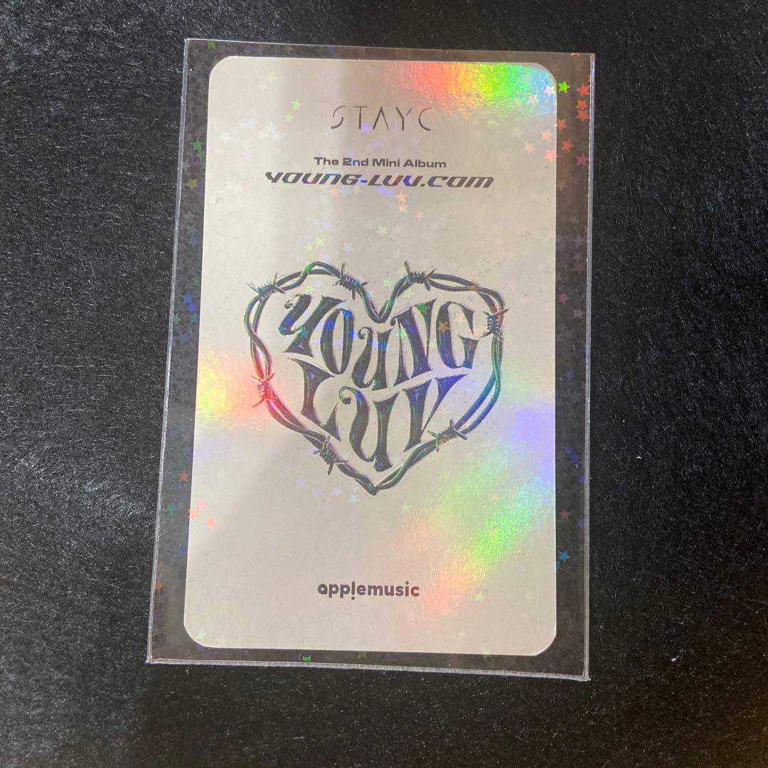 stayc セウン トレカ appleMusic