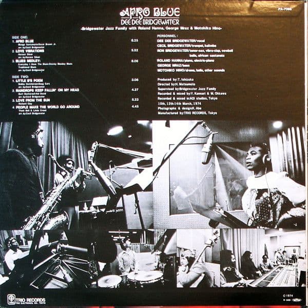 Dee Dee Bridgewater Afro Blue 初版LP レア