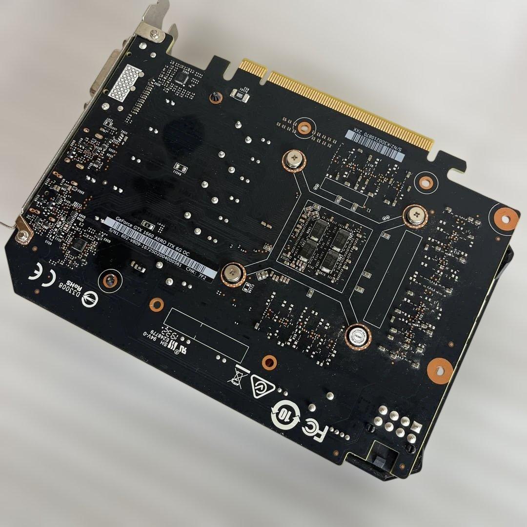 MSI GTX 1660 AERO ITX 6G OC グラフィックボード