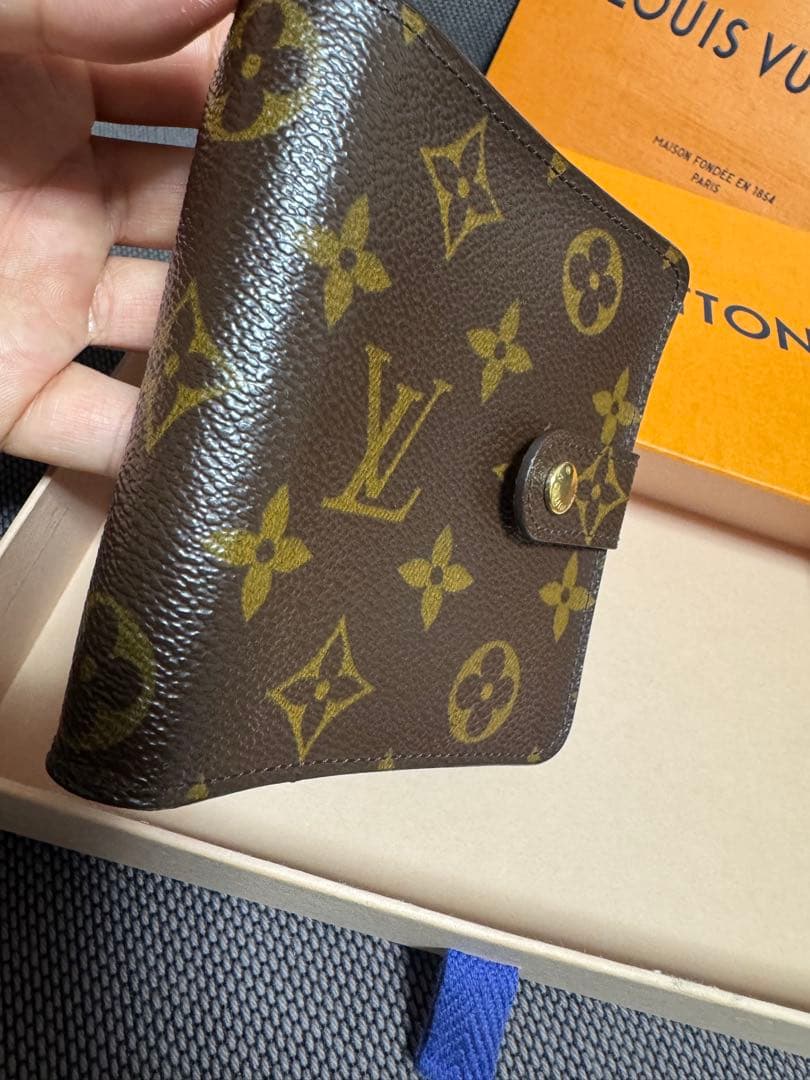 極美品　正規品　ルイヴィトン　コンパクトジップ　折財布　モノグラム