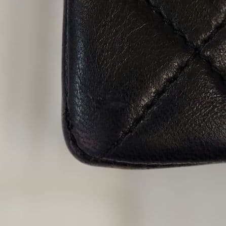 【美品】CHANEL　マトラッセ　ウエストポーチ　ギャランティカード付き　黒