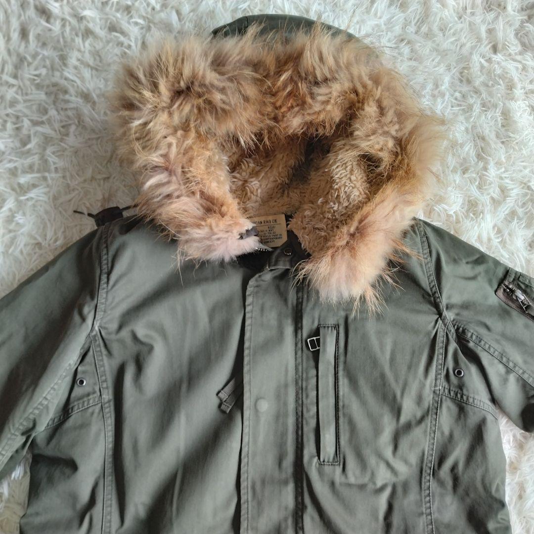 良品✨AMERICAN RAG CIE　アメリカンラグシー　モッズコート　カーキ