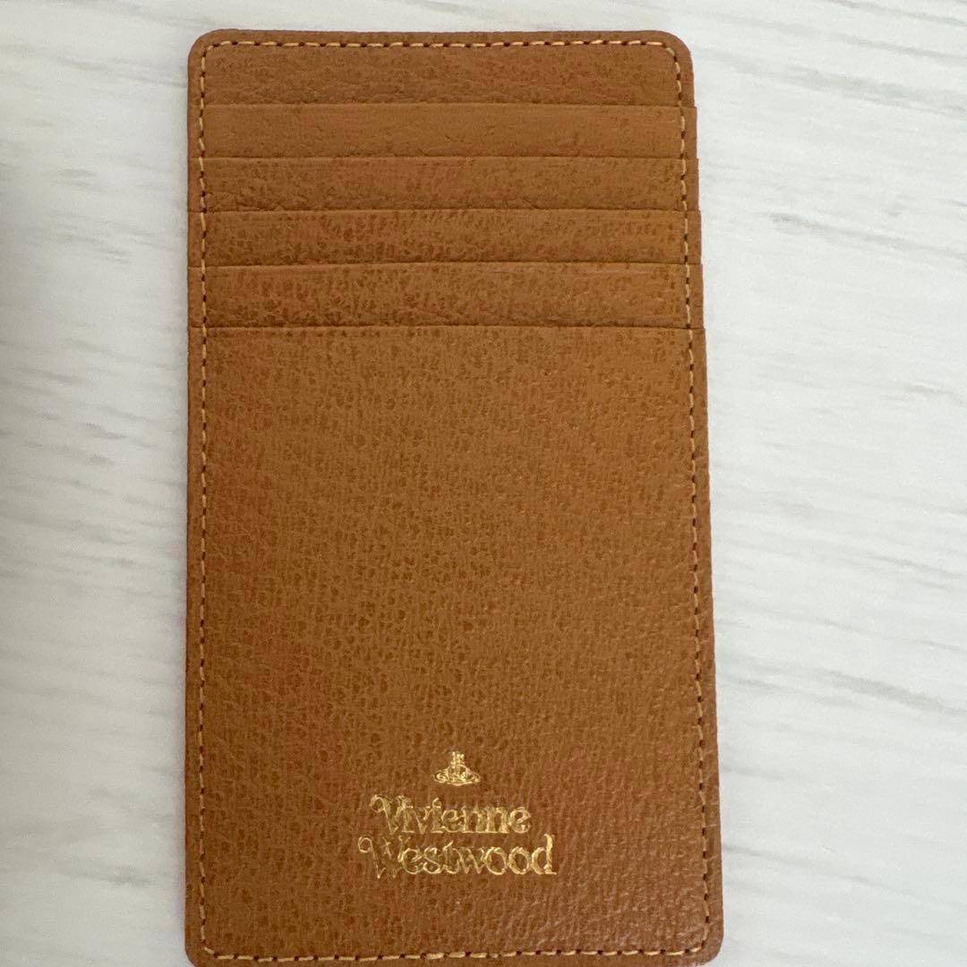 美品【Vivienne Westwood 】 オーブレザー 長財布 ➕カード入れ