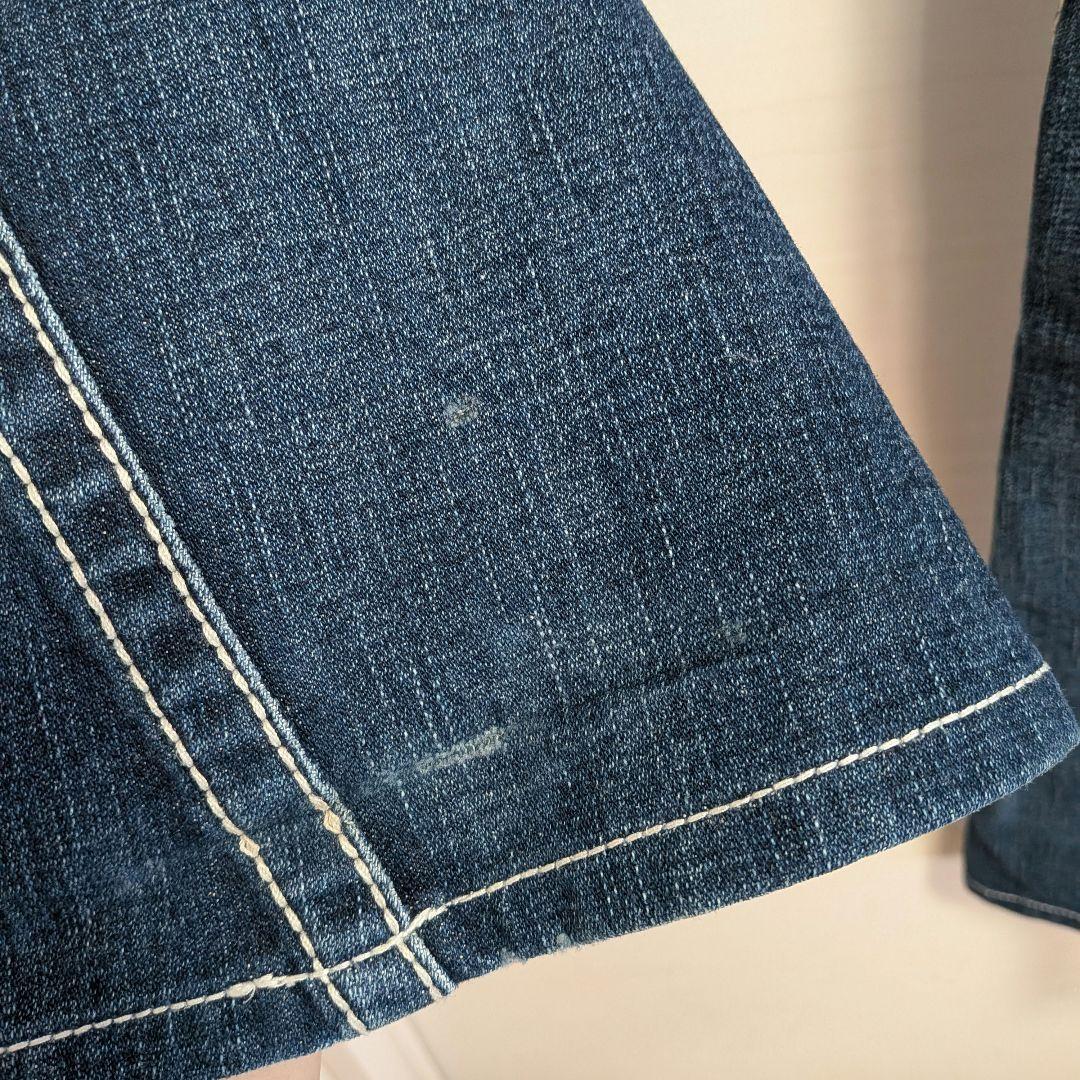 TRUERELIGION ローライズフレアデニム USA製 25 平成 y2k