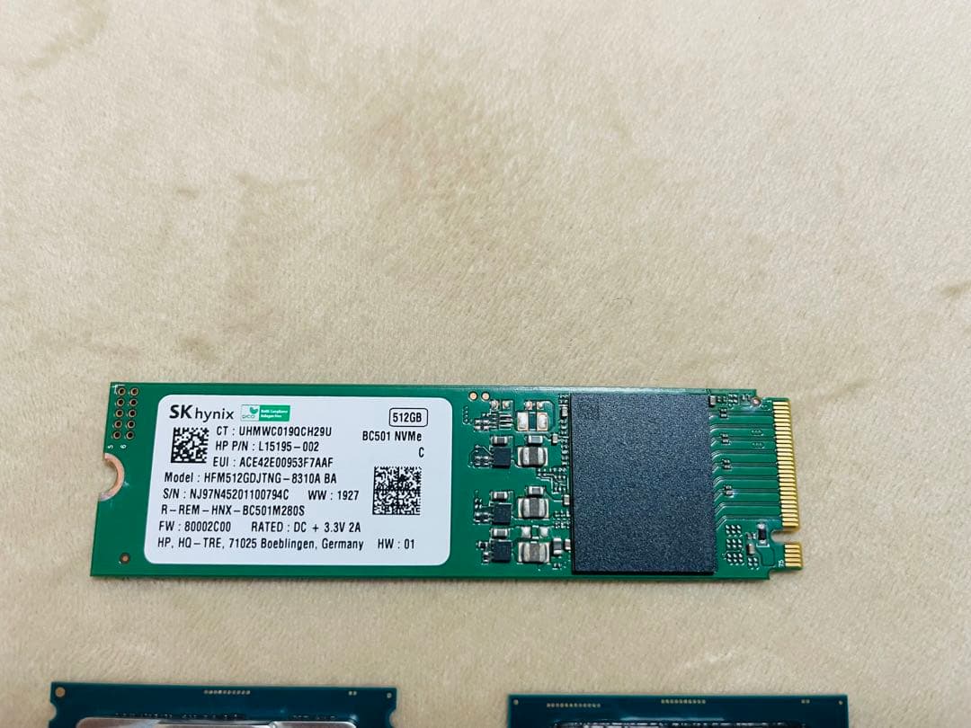K*n様 IntelCore CPUi5-850010500 SKHynix51