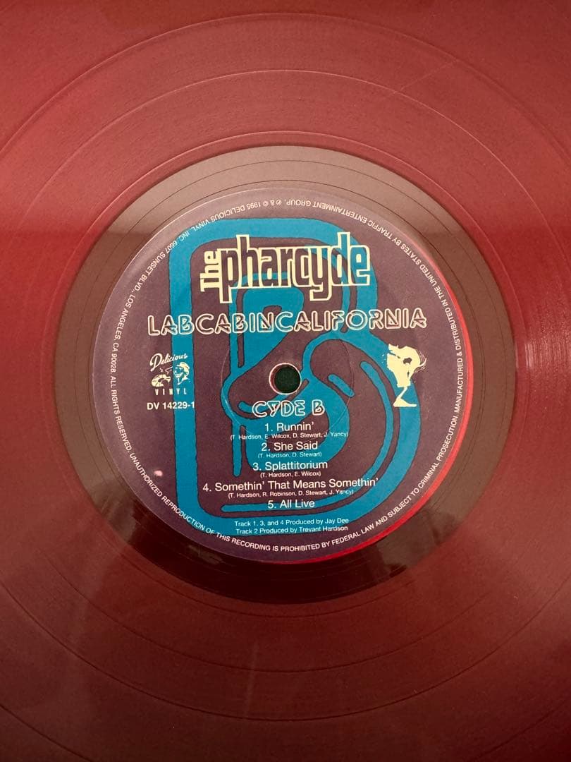THE PHARCYDE レコードoriginal color vinyl