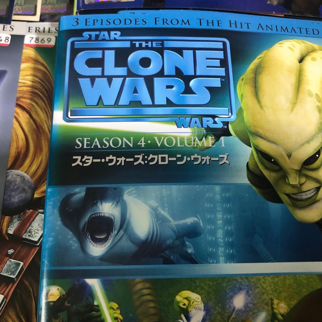 スターウォーズ　クローンウォーズ　DVD全巻セット　34枚組　スターウォーズ
