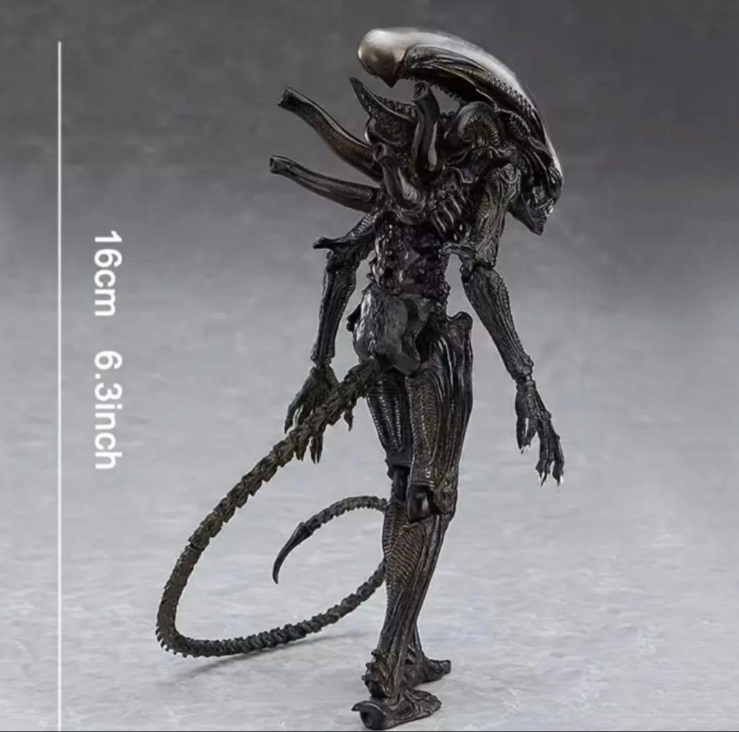 Xenomorph エイリアン フィギュア デコレーション用 リアルな可動モデル