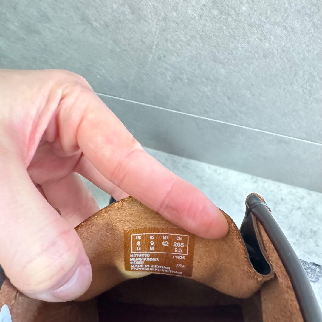 【極美品】Clarks クラークス ワラビー ブーツ スムースレザー