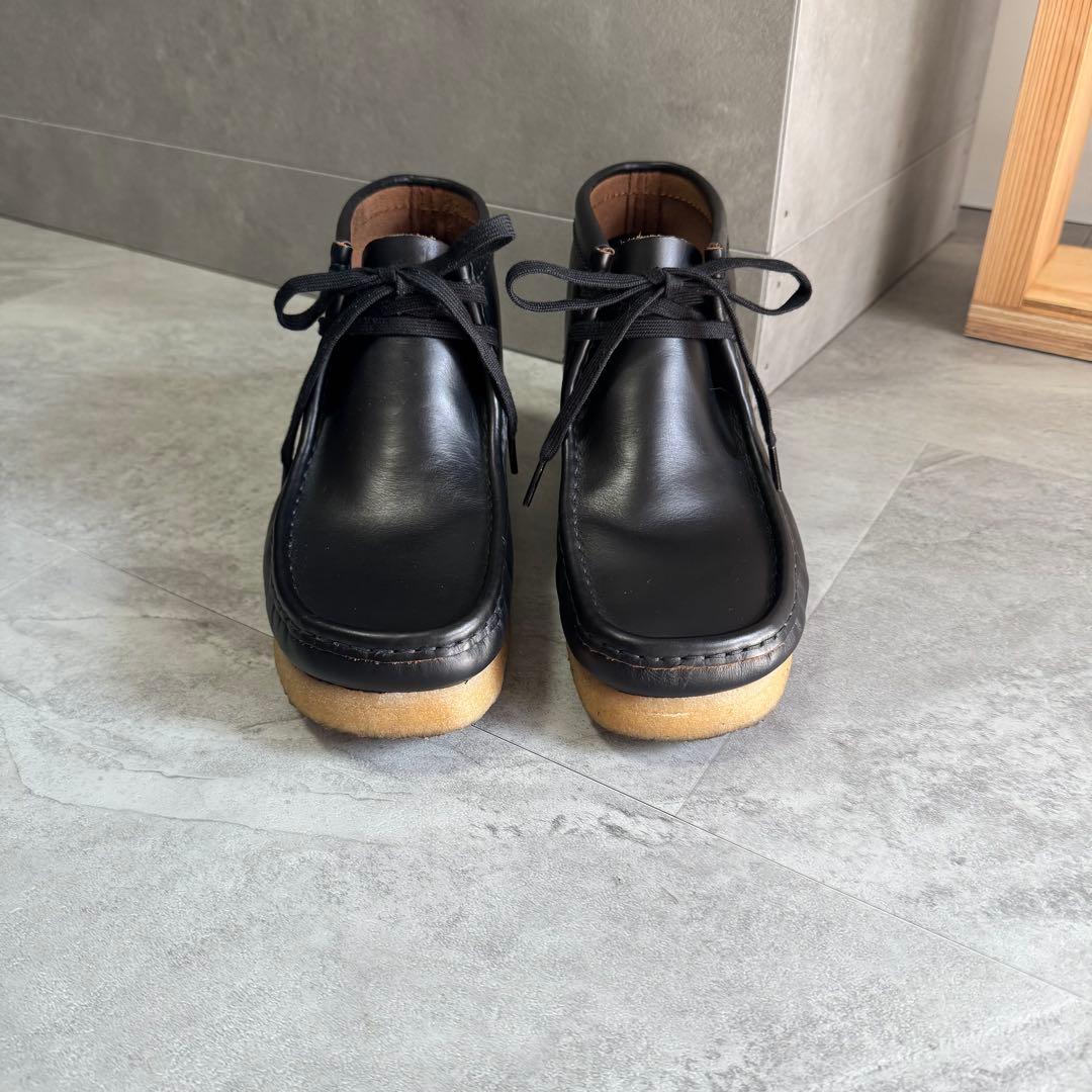 【極美品】Clarks クラークス ワラビー ブーツ スムースレザー