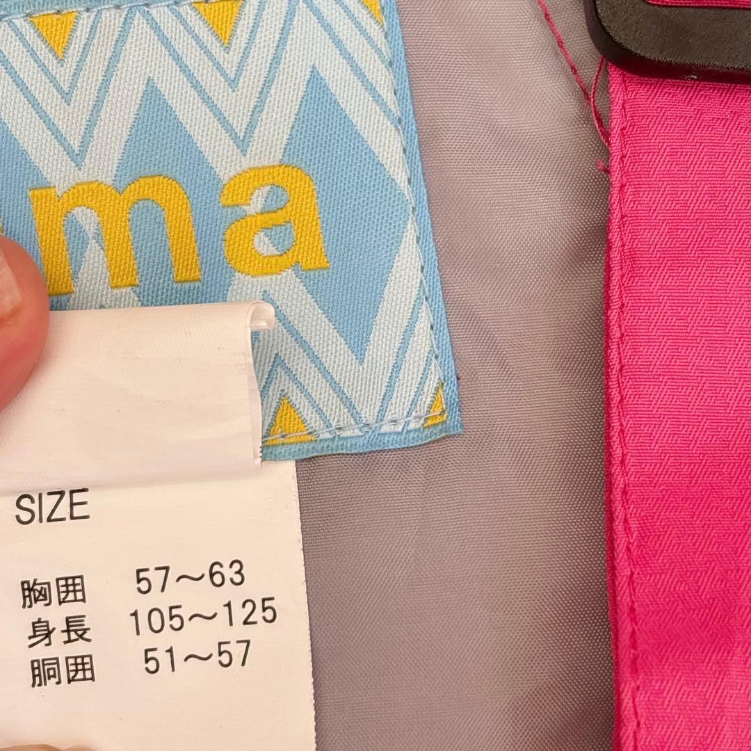 人気デザイン✨️NIMA ニマ スキーウェア 花柄 ピンク スノーボード 120