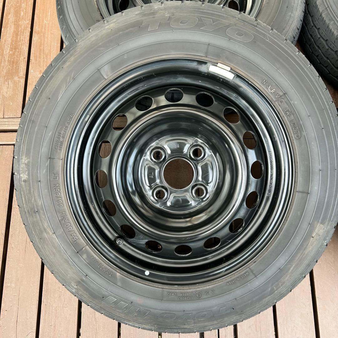 プロボックス純正 タイヤ ホイール　155/80R14 14インチ　PCD100