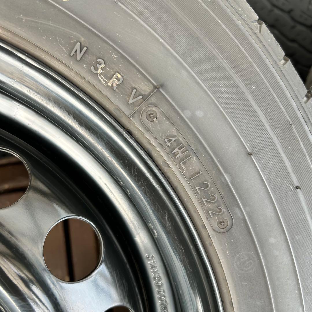 プロボックス純正 タイヤ ホイール　155/80R14 14インチ　PCD100