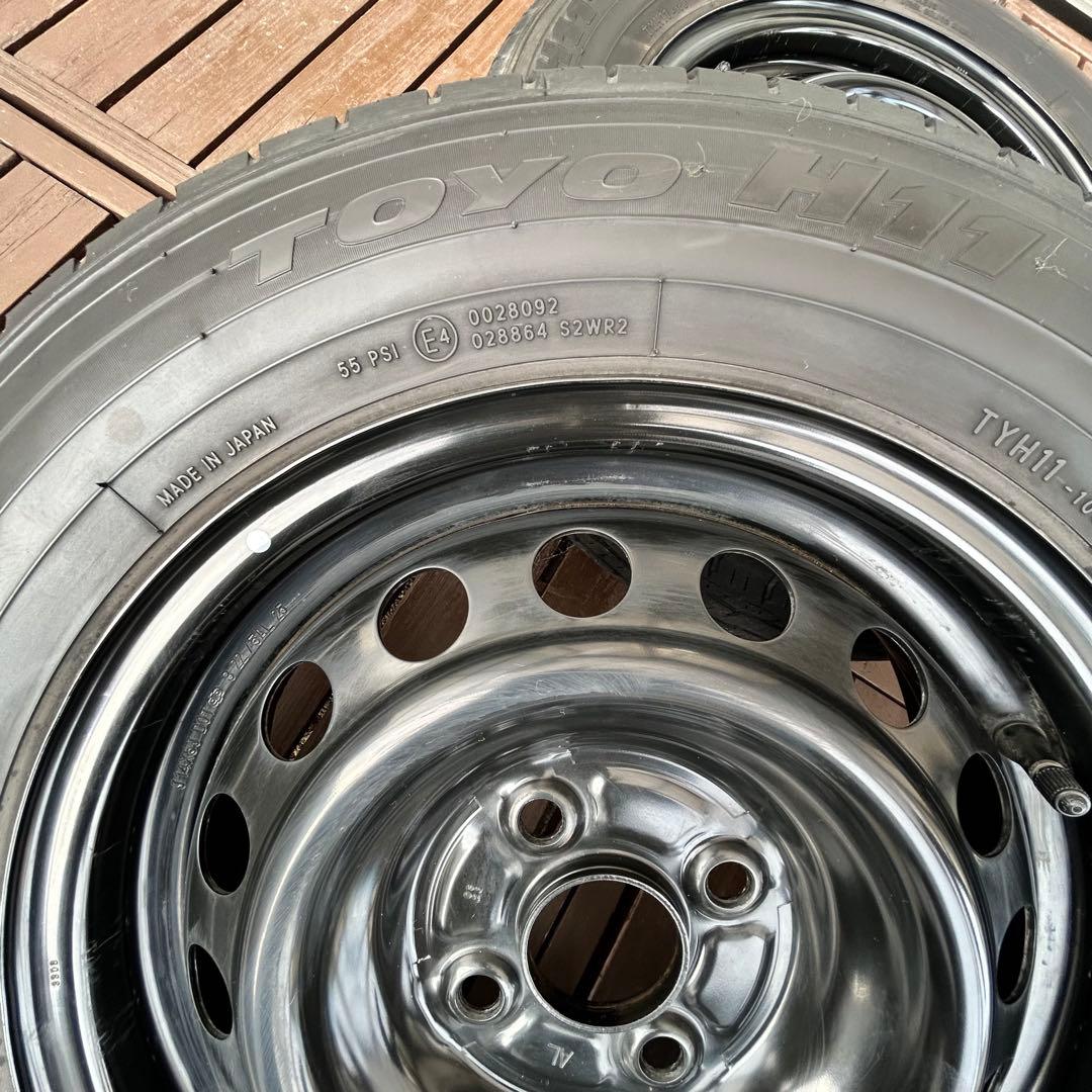 プロボックス純正 タイヤ ホイール　155/80R14 14インチ　PCD100