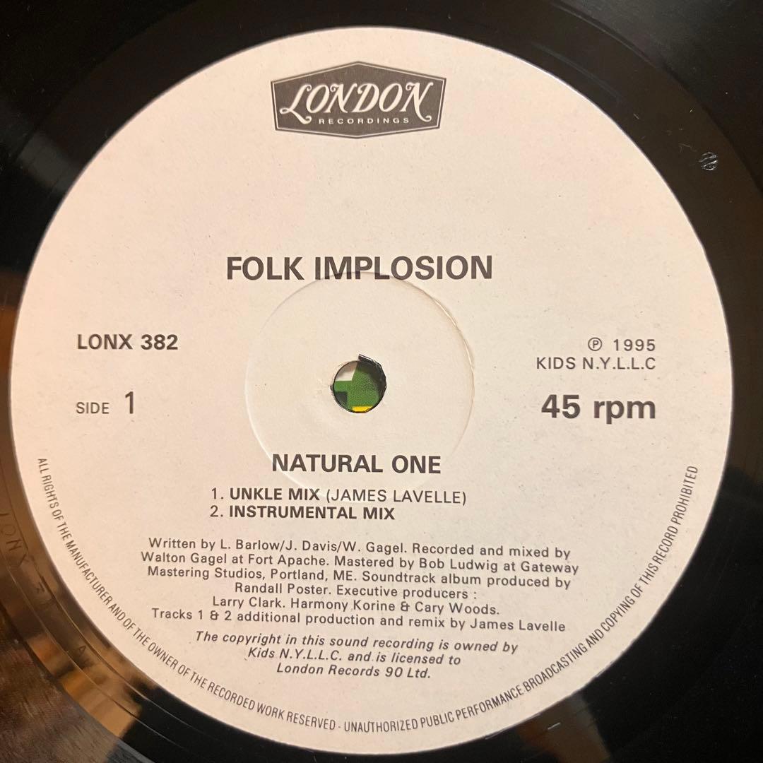 レコード Folk Implosion – Natural One サントラ