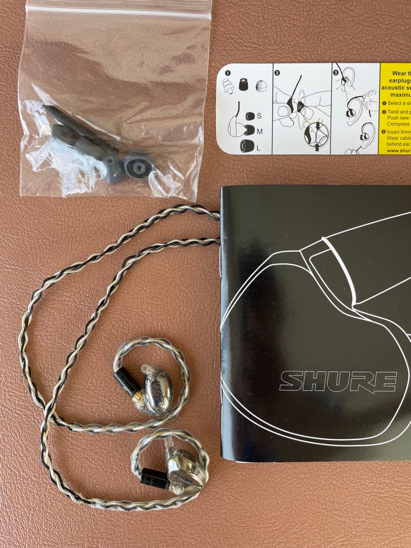 SHURE SE 425 モニターイヤホン 本体のみ