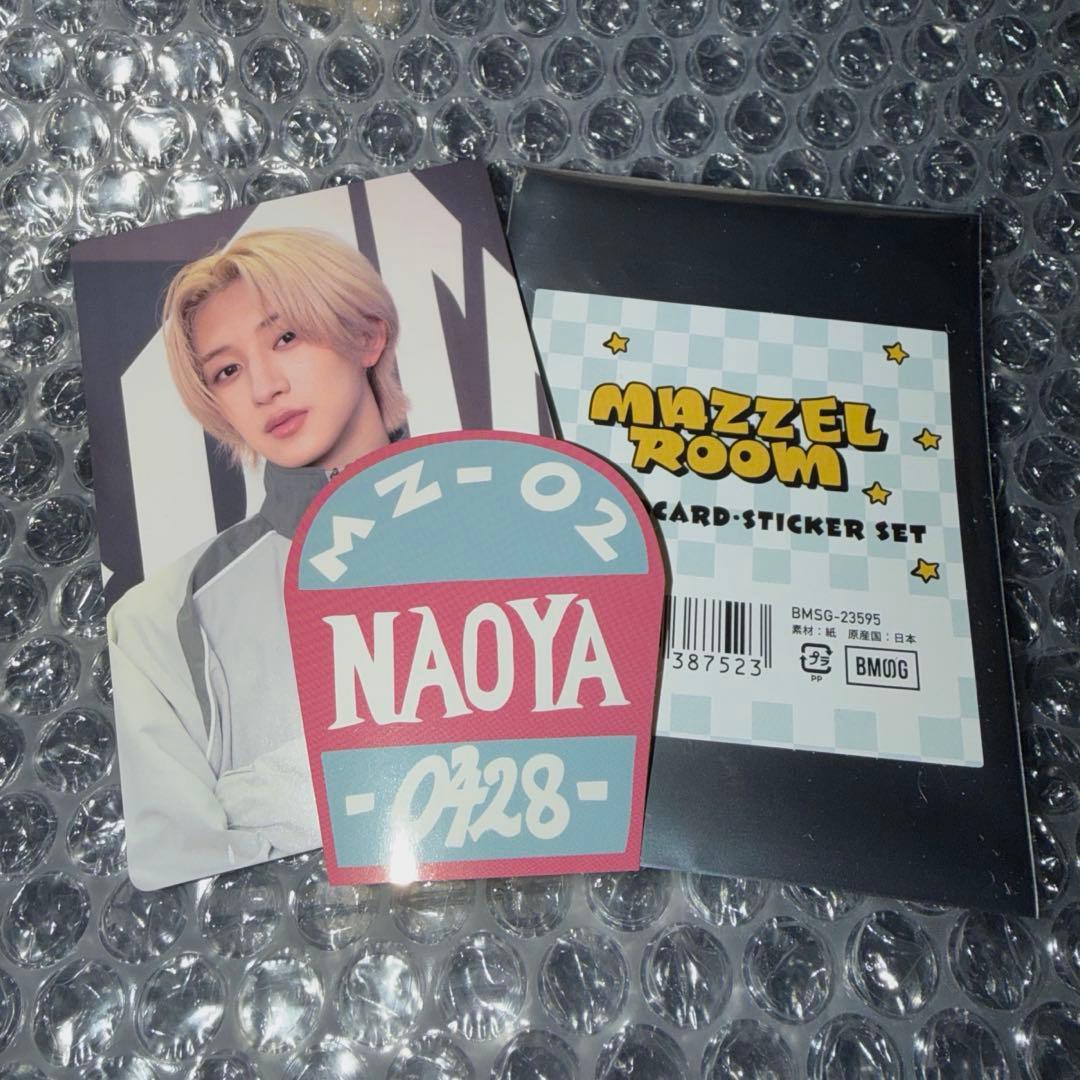 MAZZEL ROOM NAOYA ポストカード・ステッカーセット