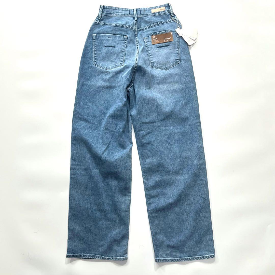 【札付き未使用品】ヤヌーク　デニムパンツ　ルーズストレート　ジョーン　25