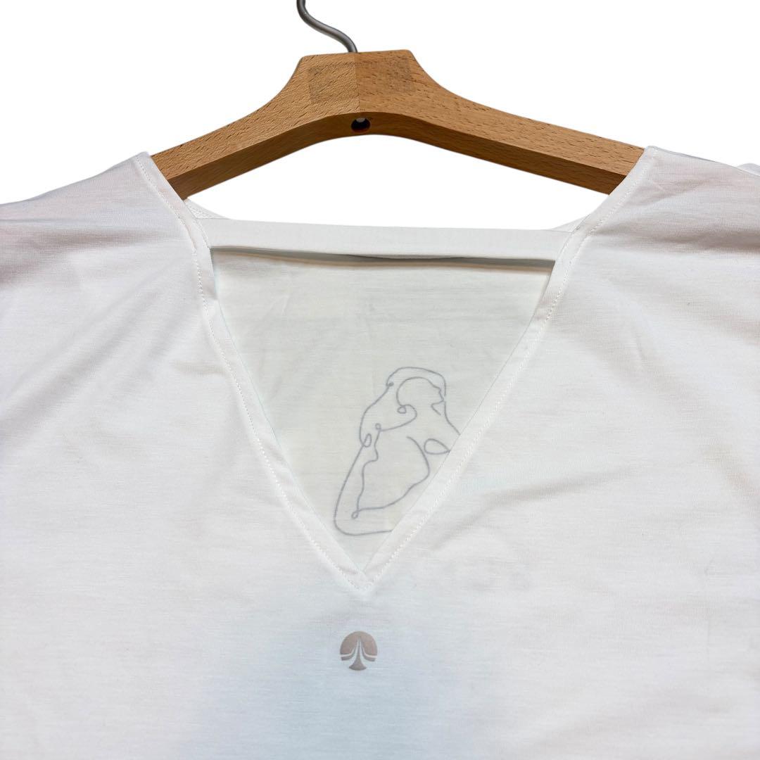 ❤️ 2025 限定 SUKALA スカーラ プリントドレープ Tシャツ ラバ M