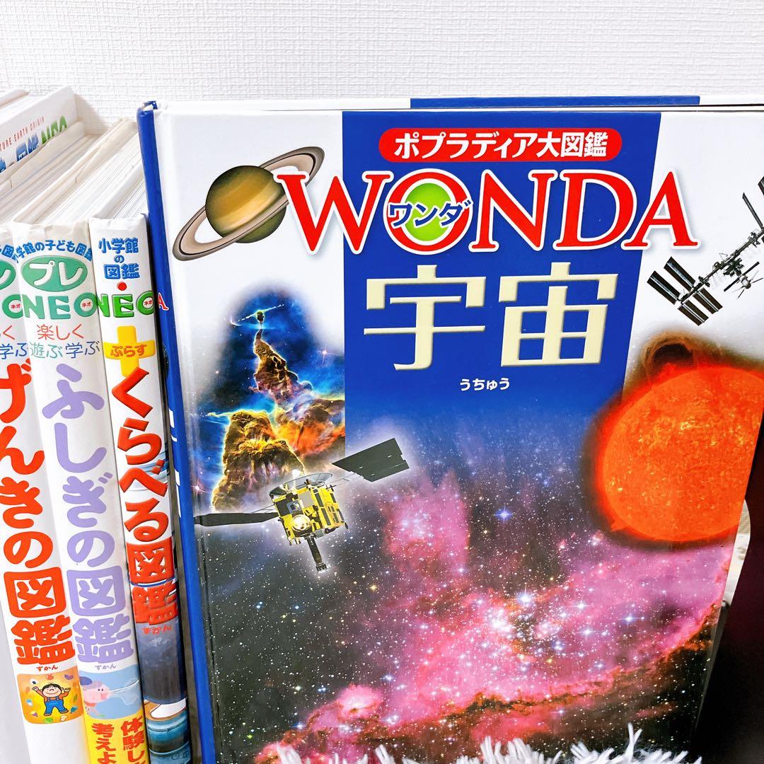 小学館 図鑑NEOシリーズ　プレneo 図鑑　図鑑まとめ　セット　ワンダ　ポプラ