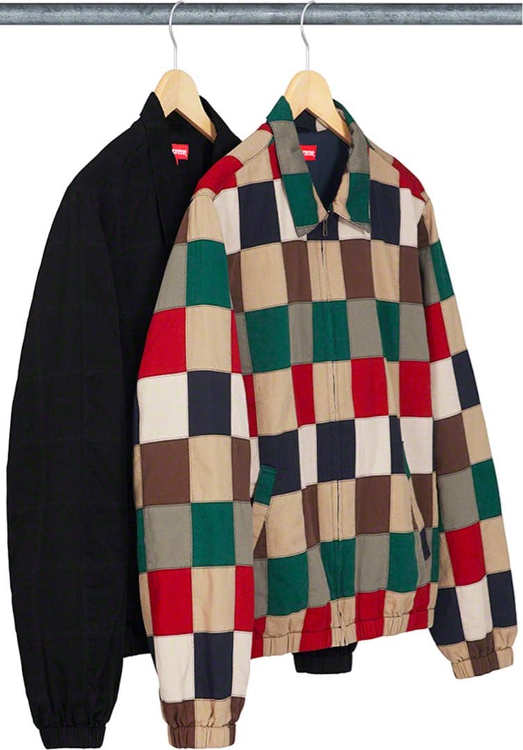 Supreme Patchwork Harrington Jacket 短丈