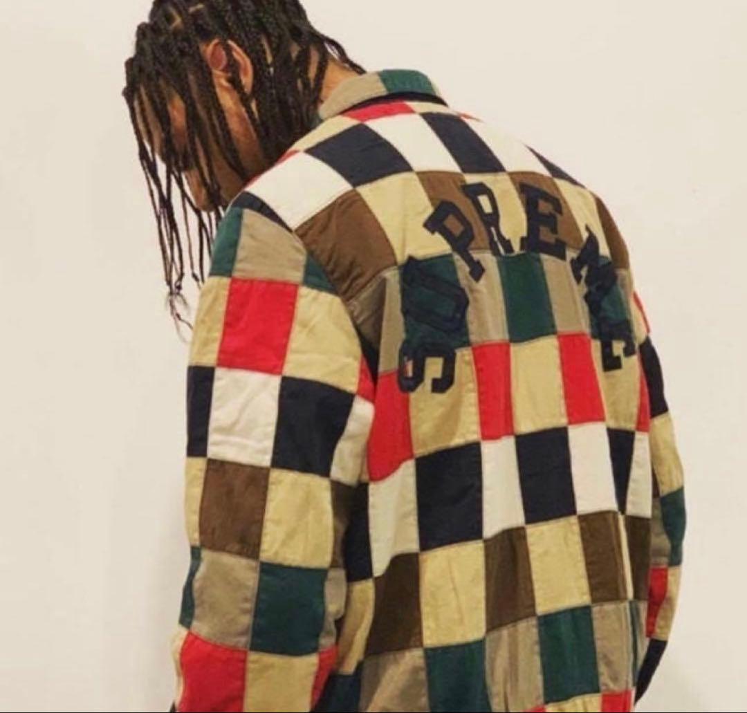 Supreme Patchwork Harrington Jacket 短丈