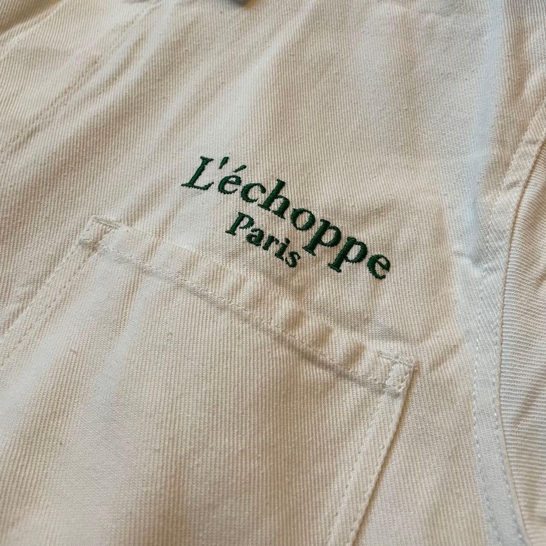L'ECHOPPE レショップ 刺繍 フレンチワークジャケット