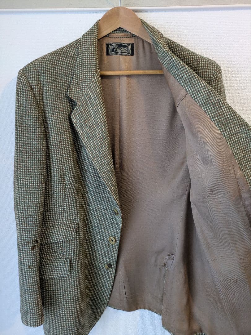 ジャケット・アウター HarrisTweed Jacket by Burton circa1940's